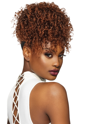 OUTRE PRETTY QUICK DRAWSTRING PINEAPPLE PONYTAIL - CUTIE - SIDE RIGHT